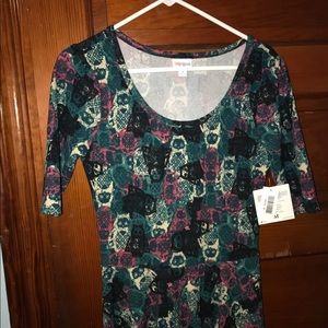 LuLaRoe M Nicole owl Dress NWT